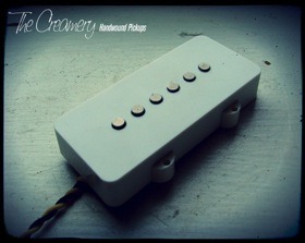 Creamery Handwound Higher Output Jazzmaster Pickups - Extra Width Jazzmaster