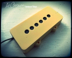Creamery Custom Handwound Sonic '60 Jazzmaster Sized Tri-Sonic Design Replacement Pickups